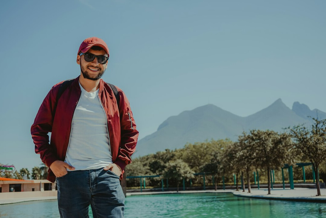 Portrait of a smiling man in a casual jacket
